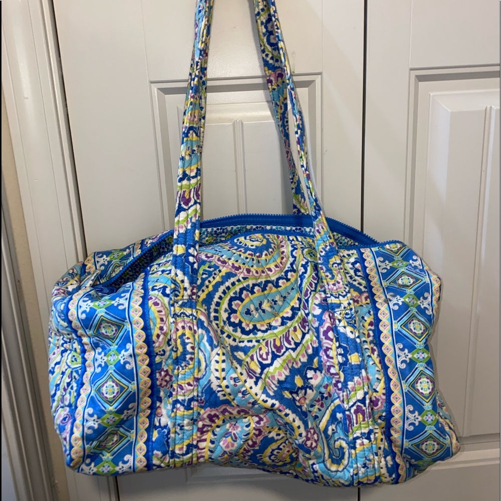 Vera Bradley Capri blue duffle